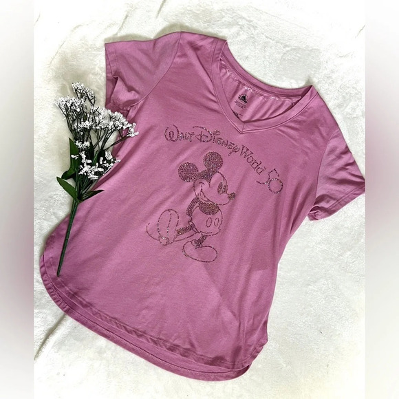 Disney Pink LE Walt Disney World 50th Anniversary - Small - Picture 1 of 9